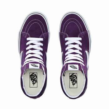 Damske Kotnikove Tenisky Vans Sk8-Hi Nachový Indigo/Biele VA35JFBVC